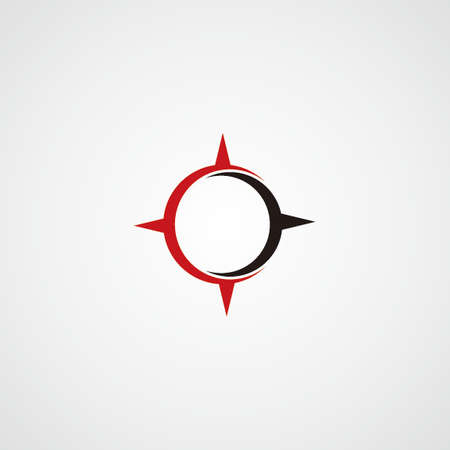 Compass Logo Design Vector Templateのイラスト素材