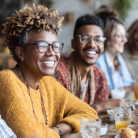 Senior doctor talking on video call with his patient in hospital office.の素材