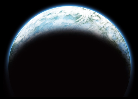 Blue Planetの写真素材