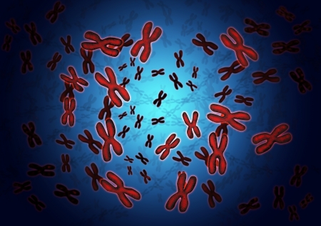 Chromosomes sphereの写真素材
