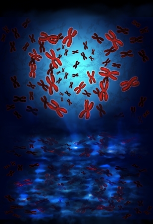 Chromosomes sphereの写真素材