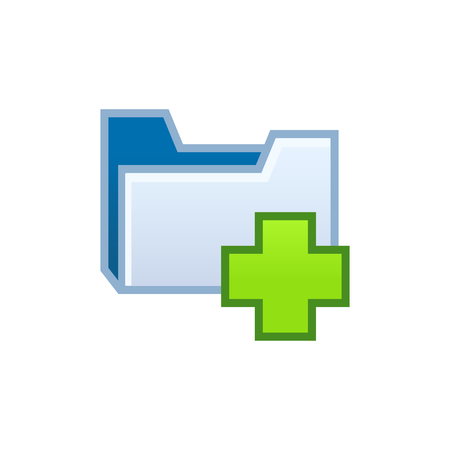 Catalog directory document documents file folder open icon. Vector iconのイラスト素材