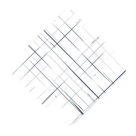 Black and white stripes pattern. Simple vector texture with thin line. abstract geometric striped background. Vector illustrationのイラスト素材