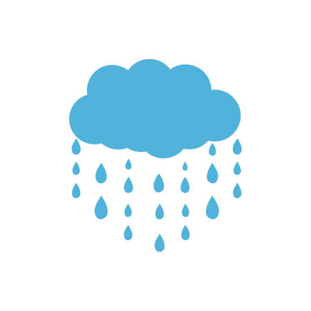 Cloud and sun icon. Cloud and rain icon. Cloud and snow icon designs.のイラスト素材