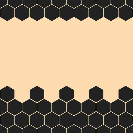 geometric pattern. abstract honeycomb geometrical, hexagon background. Vector illustrationのイラスト素材