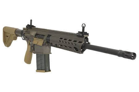 Army semi-automatic weapons are primarily rifles and carbines, and semi-automatic weapons include pistols. German and American models of rifles and pistols can be found in many armies of the worldの写真素材