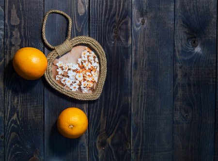 ORANGE AT THE TABLEの写真素材