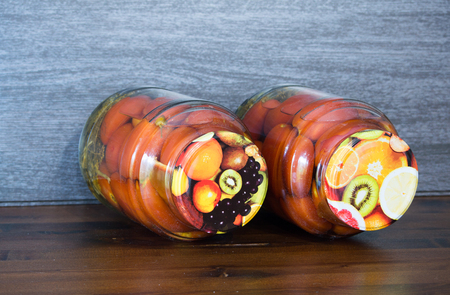 marinated tomatoesの写真素材