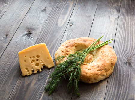 cheese and breadの写真素材