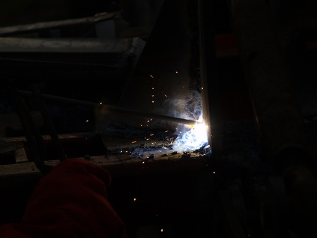 use of electro arc welding