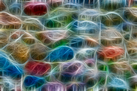 Multicolored neural network background. Abstract colored background

の写真素材