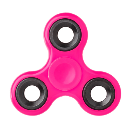 Pink spinner isolated on white background


の写真素材