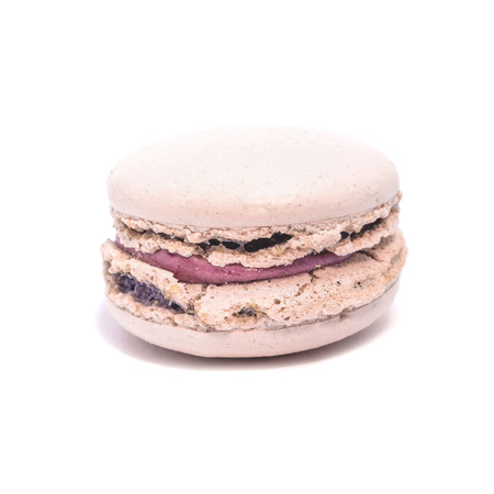 Appetizing cakes macaroons, isolate, close upの写真素材