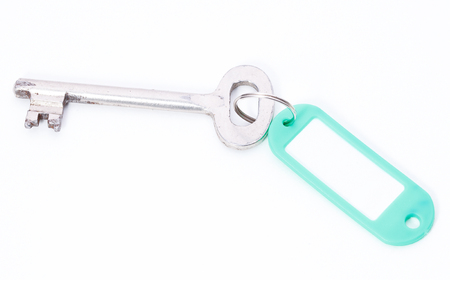 Collection of a colourful key fobsの写真素材