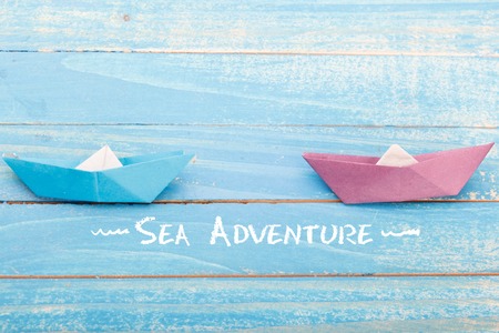 Sea Adventure Text - Travel and Tourism Conceptの写真素材