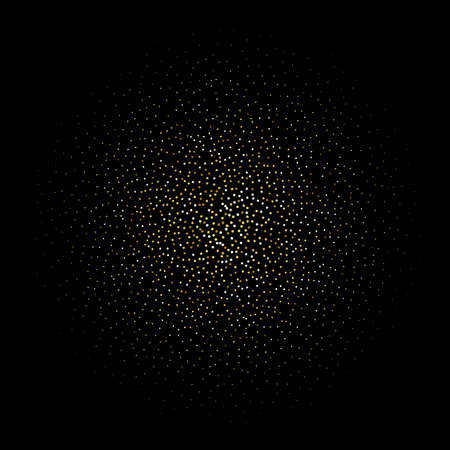 gold dust. Festive atmosphere eps 10のイラスト素材
