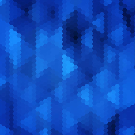 abstract blue hexagon background. eps 10
