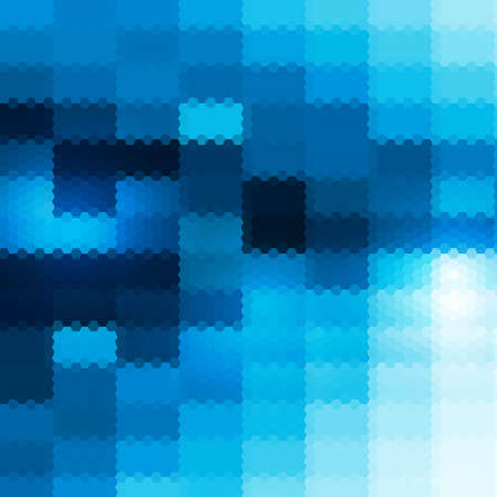 abstract blue hexagon background. eps 10