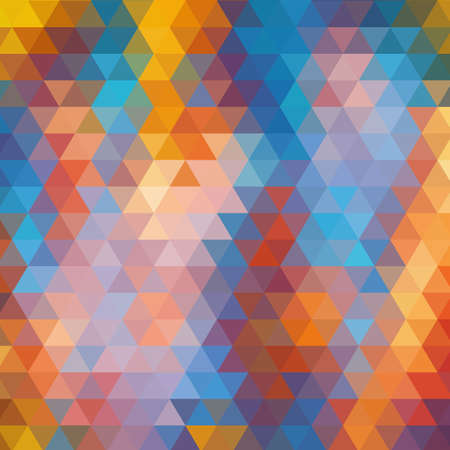 colored triangular background. abstract vector background