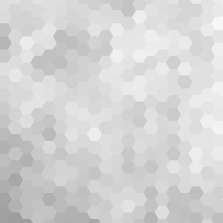 Gray hexagon background. modern illustration.のイラスト素材