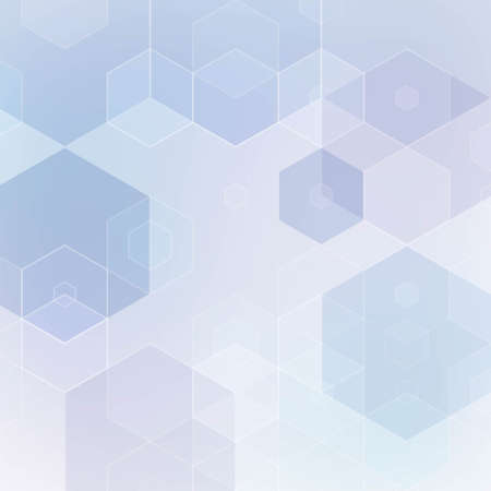 blue hexagon background. polygonal style