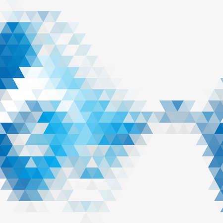 white and blue triangles backgroundのイラスト素材