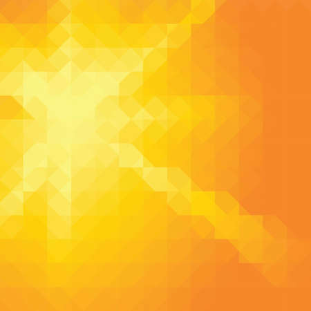 orange geometric vector background.