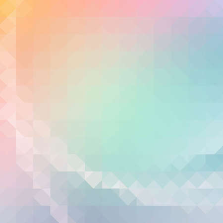 pastel abstract background. geometric figures. polygonal styleのイラスト素材
