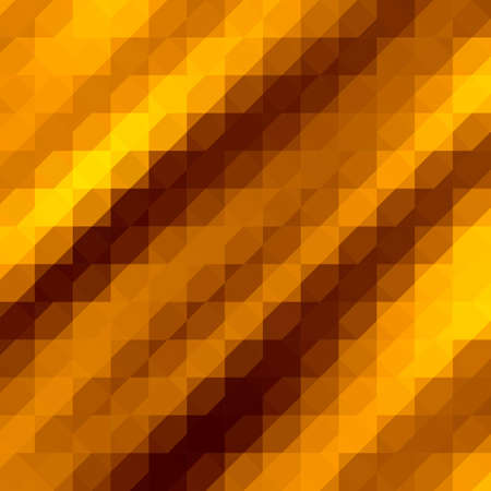 dark gold geometric background. mosaic style. origami
