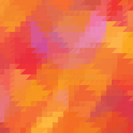 colorful orange vector background. polygonal styleのイラスト素材