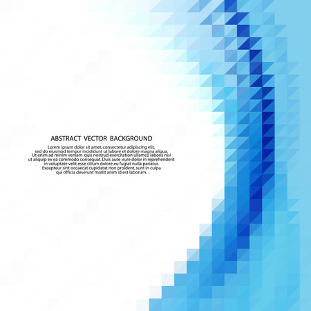 geometric design. blue and white color backgroundのイラスト素材
