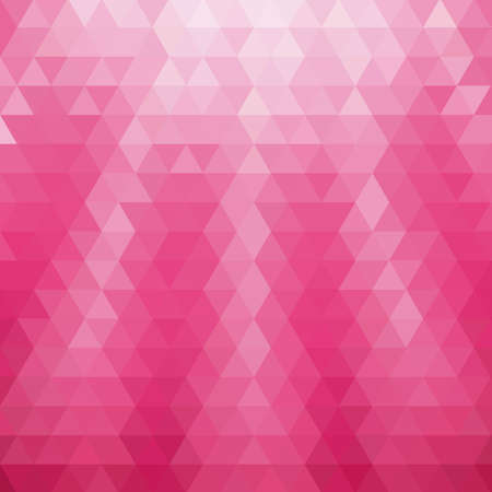 pink triangles polygonal style. layout for advertising