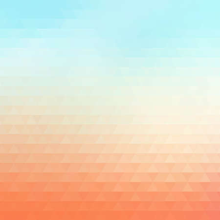 blue and orange triangles backgroundのイラスト素材