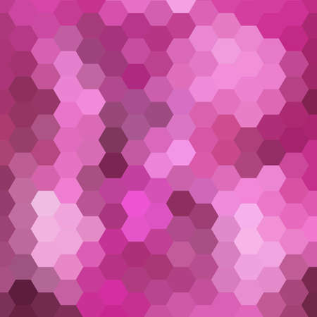 pink abstract hexagon vector background. geometric design. polygonal styleのイラスト素材