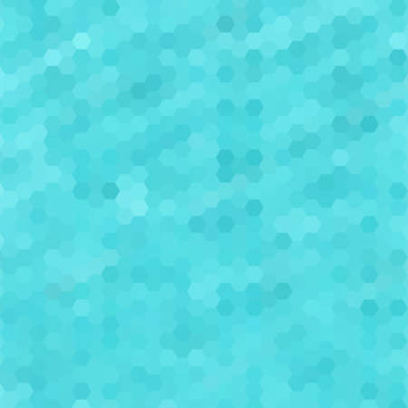 Vector abstract smooth square mosaic aqua blue tile background, vertical format.のイラスト素材