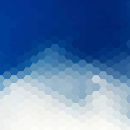 Abstract blue vector polygonal backgroundのイラスト素材