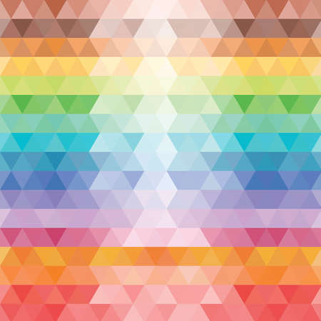 colorful illustration. color triangles. geometric design. polygonal style.のイラスト素材
