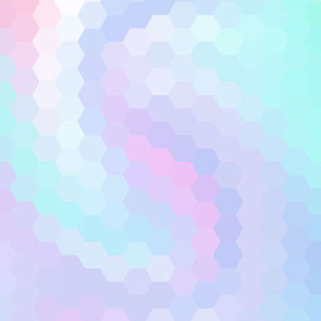 pastel hexagonal design. abstract vector illustration. polygonal style.layout for advertising