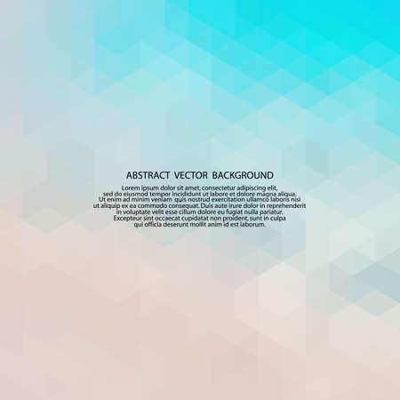 abstract light pink and blue triangles backgroundのイラスト素材