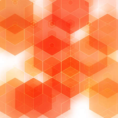 orange abstract triangular background polygonal styleのイラスト素材