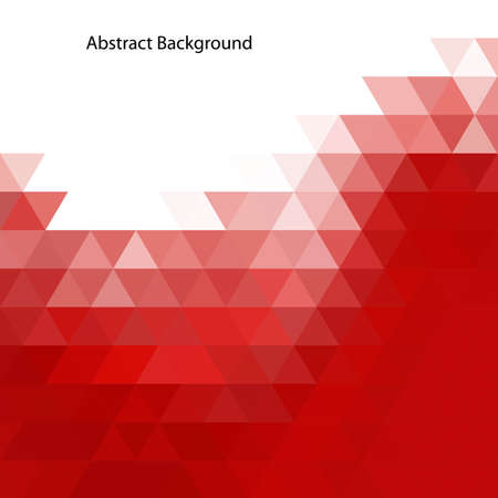 red triangle vector background. abstract illustrationのイラスト素材
