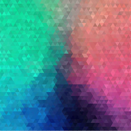 color triangles geometric design. abstract vector illustration. polygonal style