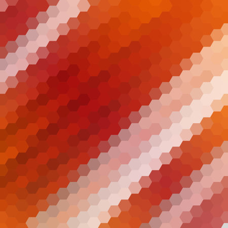 green hexagons. abstract vector background. polygonal styleのイラスト素材