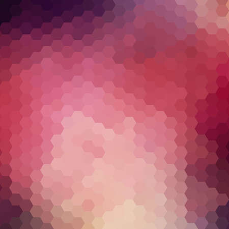 hexagons. abstract vector background polygonal styleのイラスト素材