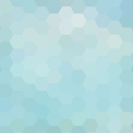 hexagonal design. vector blue geometric background