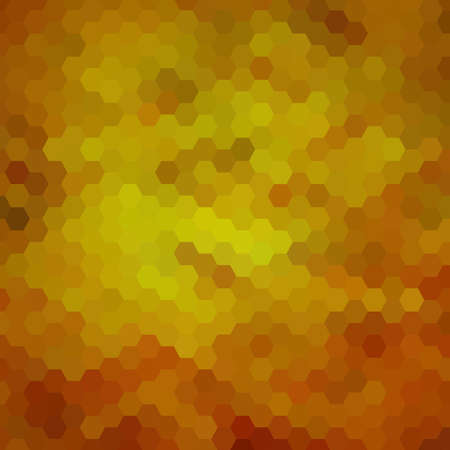 gold hexagon background. mosaic designのイラスト素材