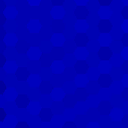 abstract blue hexagon background. Modern illustration. Polygonal style.のイラスト素材