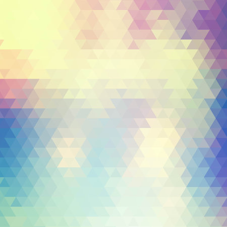 colorful triangle pattern. polygonal style
