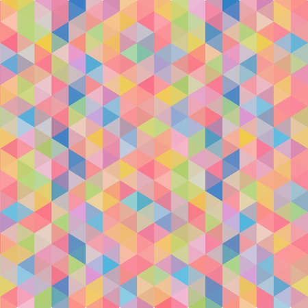 color triangles. polygonal style. Modern illustration Polygonal styleのイラスト素材