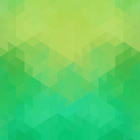 green abstract vector background. triangle design. polygonal styleのイラスト素材